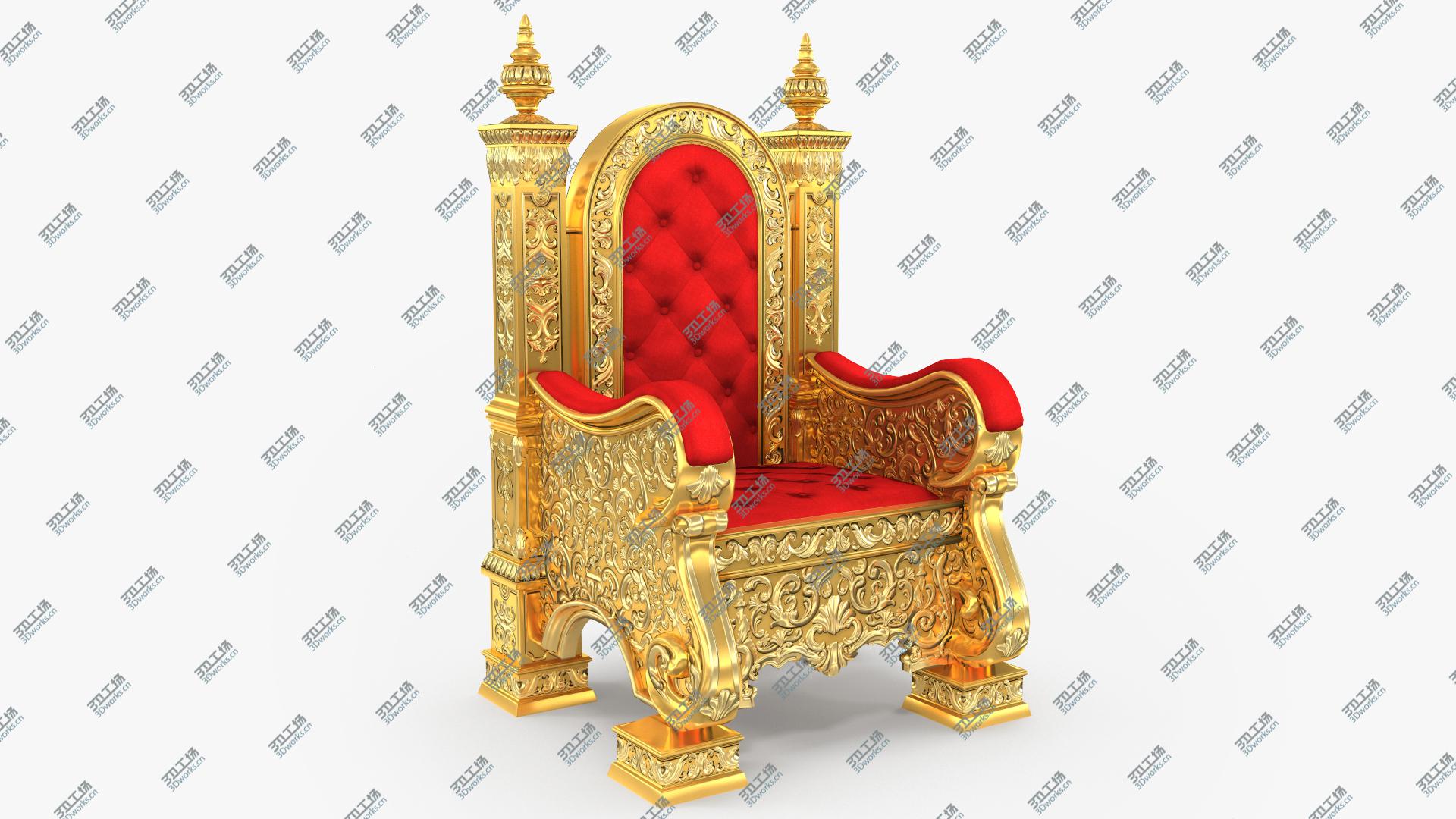 images/goods_img/2021040162/3D Kings Throne Chair model/1.jpg